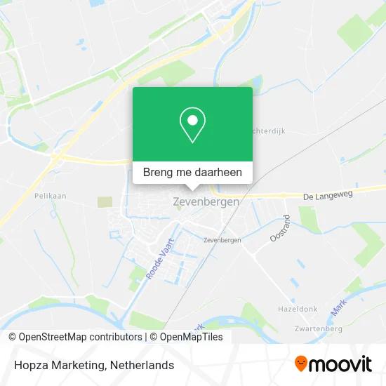 Hopza Marketing kaart