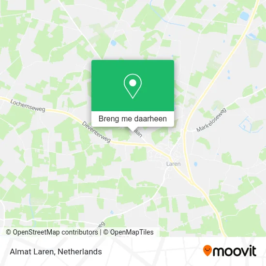 Almat Laren kaart