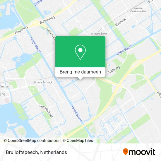 Bruiloftspeech kaart