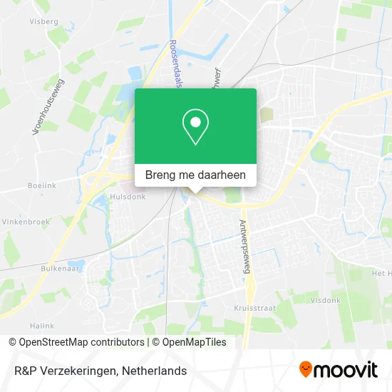 R&P Verzekeringen kaart