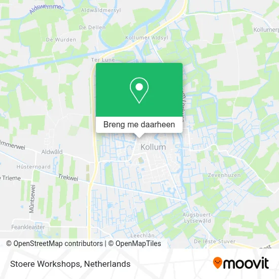 Stoere  Workshops kaart