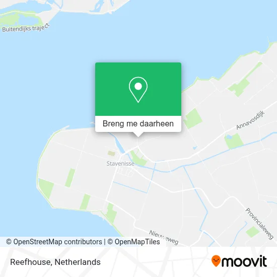 Reefhouse kaart