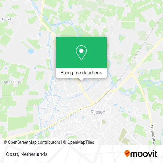Oostt kaart