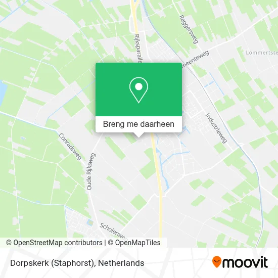 Dorpskerk (Staphorst) kaart