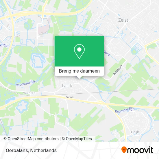 Oerbalans kaart