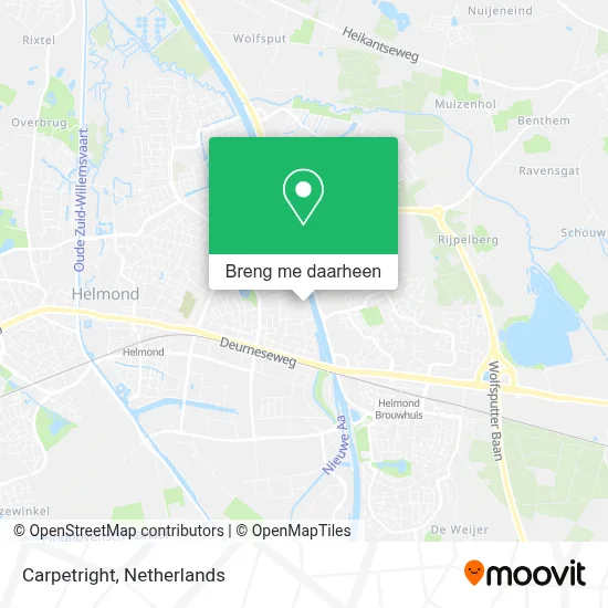 Carpetright kaart