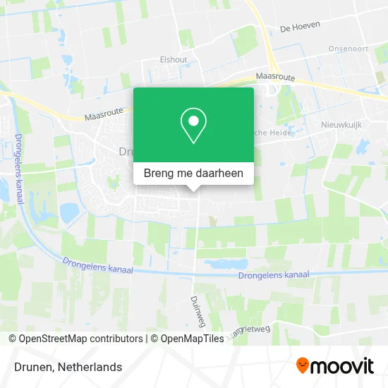 Drunen kaart