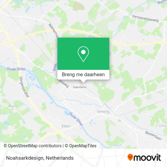 Noahsarkdesign kaart