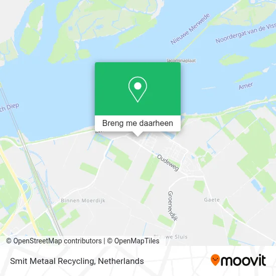 Smit Metaal Recycling kaart