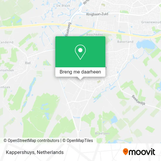 Kappershuys kaart