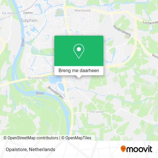 Opalstore kaart
