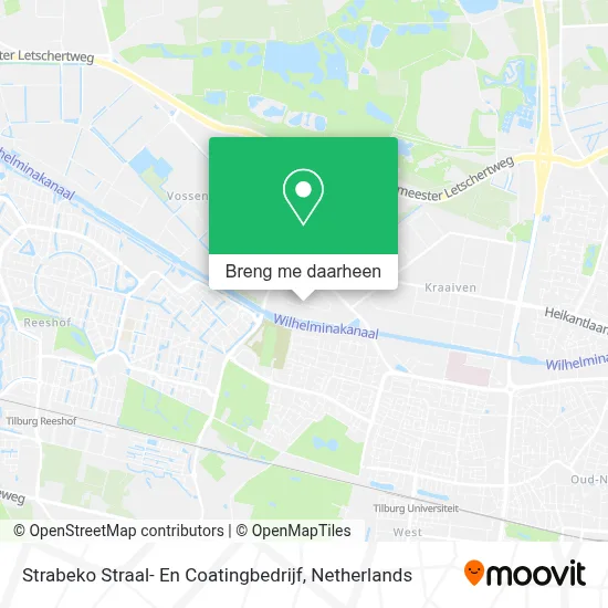 Strabeko Straal- En Coatingbedrijf kaart