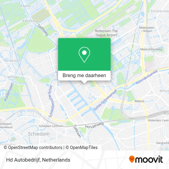 Hd Autobedrijf kaart