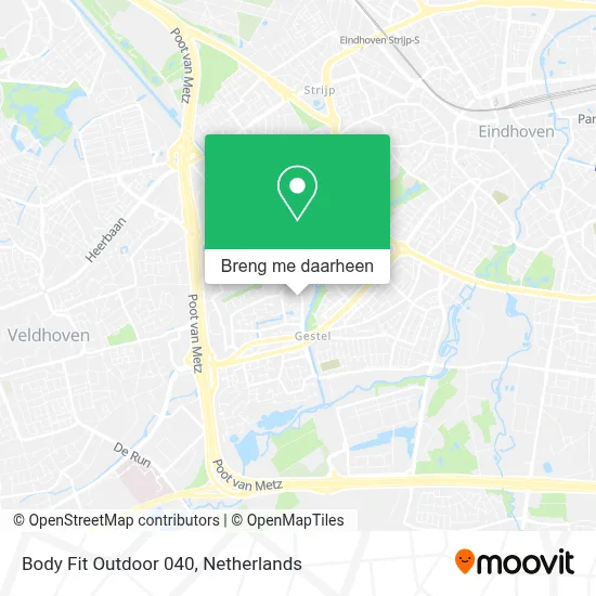 Body Fit Outdoor 040 kaart