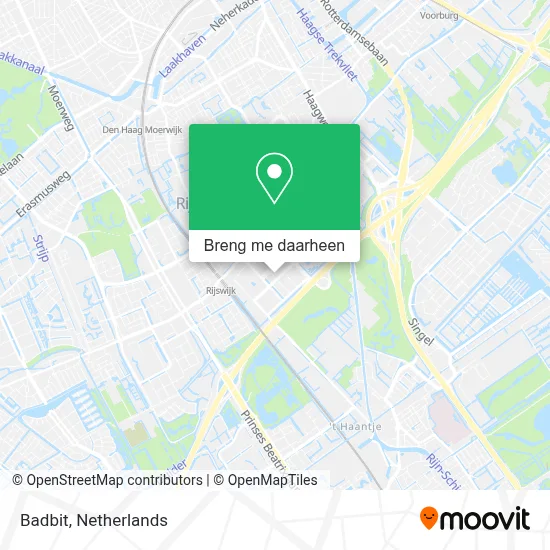 Badbit kaart