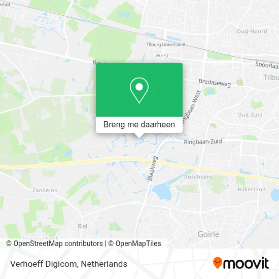 Verhoeff Digicom kaart