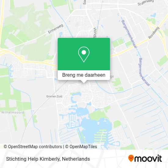 Stichting Help Kimberly kaart