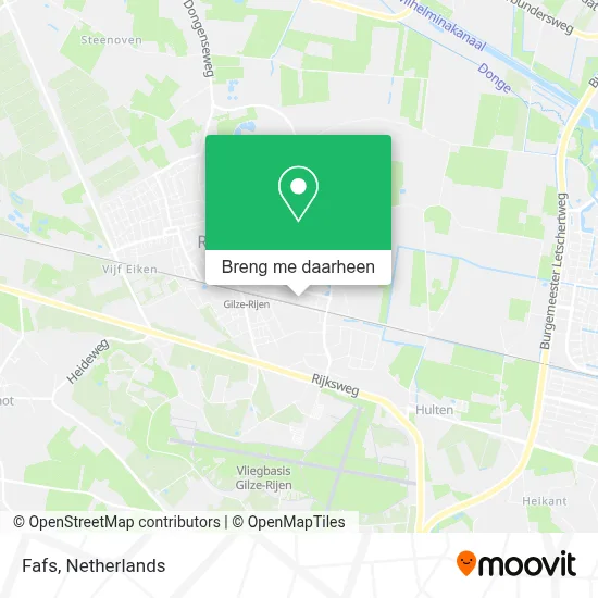 Fafs kaart