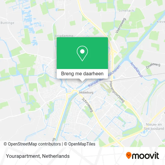Yourapartment kaart