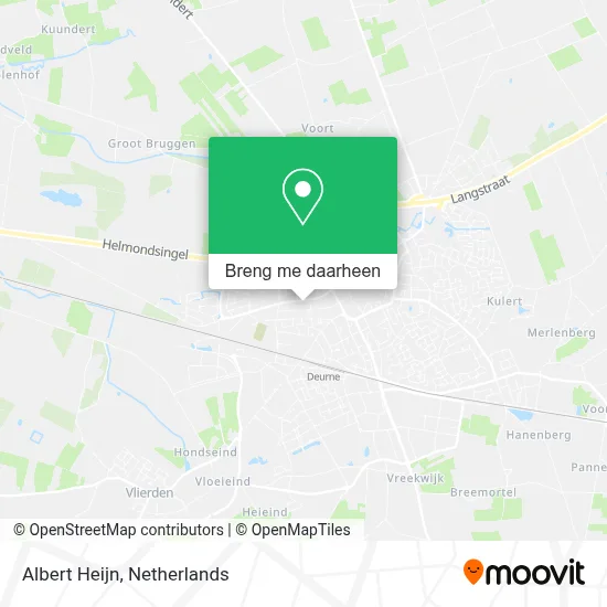 Albert Heijn kaart
