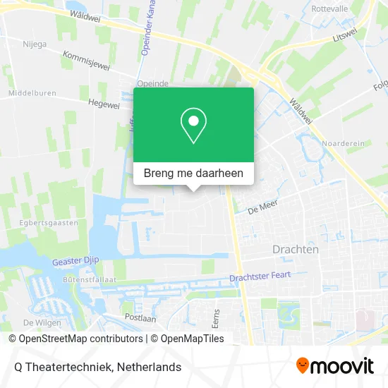 Q Theatertechniek kaart