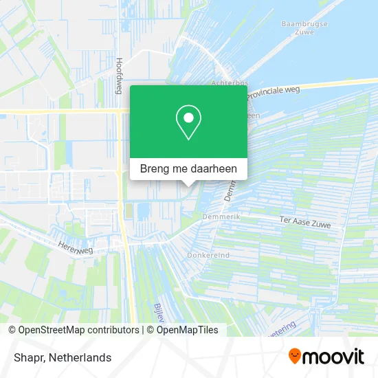 Shapr kaart