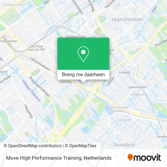 Move High Performance Training kaart