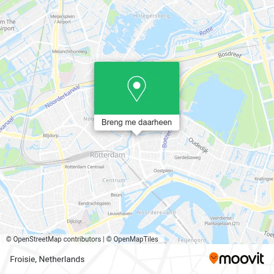 Froisie kaart