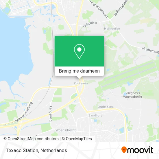 Texaco Station kaart