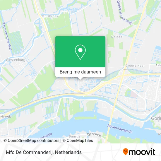 Mfc De Commanderij kaart