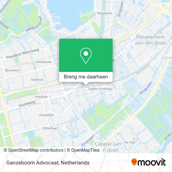 Ganzeboom Advocaat kaart