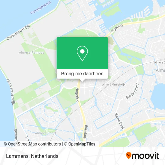 Lammens kaart