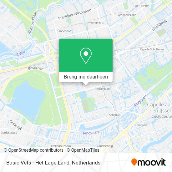 Basic Vets - Het Lage Land kaart