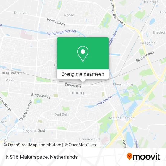 NS16 Makerspace kaart