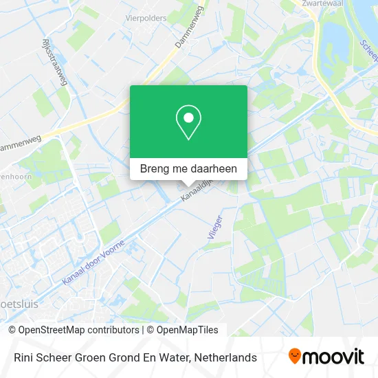 Rini Scheer Groen Grond En Water kaart