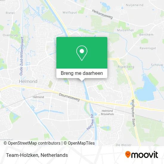 Team-Holzken kaart