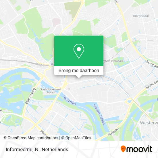 Informeermij.Nl kaart