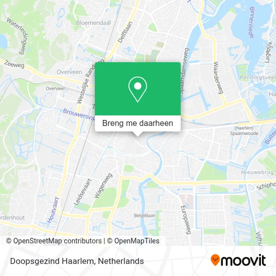 Doopsgezind Haarlem kaart