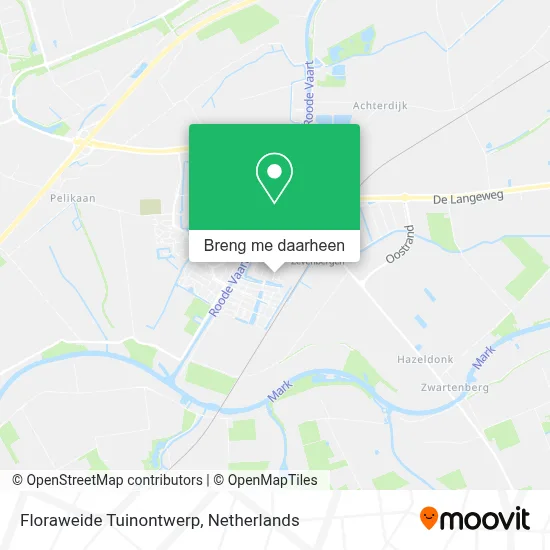 Floraweide Tuinontwerp kaart
