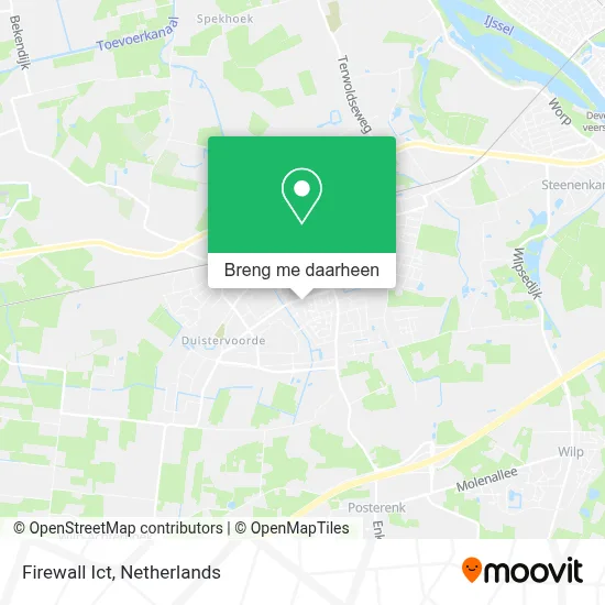 Firewall Ict kaart