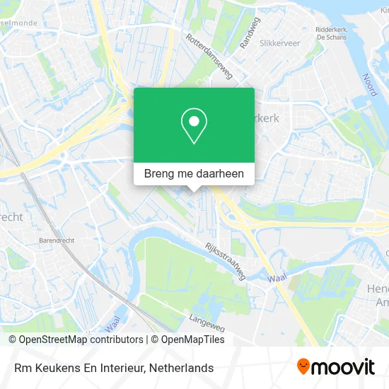 Rm Keukens En Interieur kaart