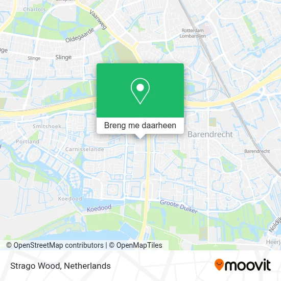 Strago Wood kaart