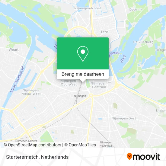 Startersmatch kaart