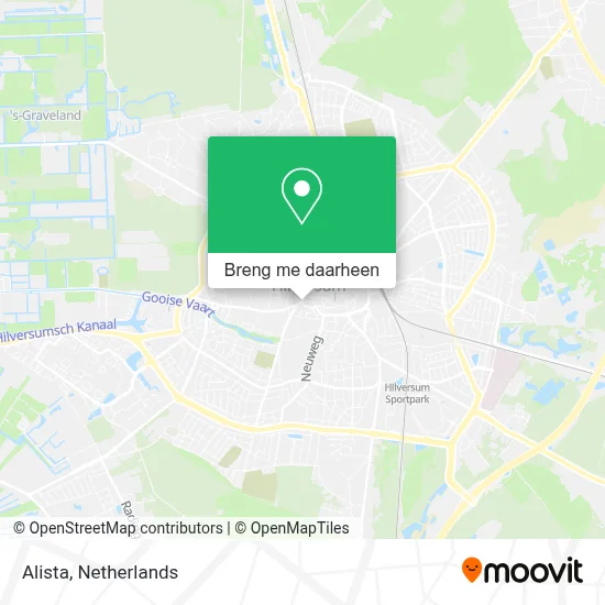 Alista kaart