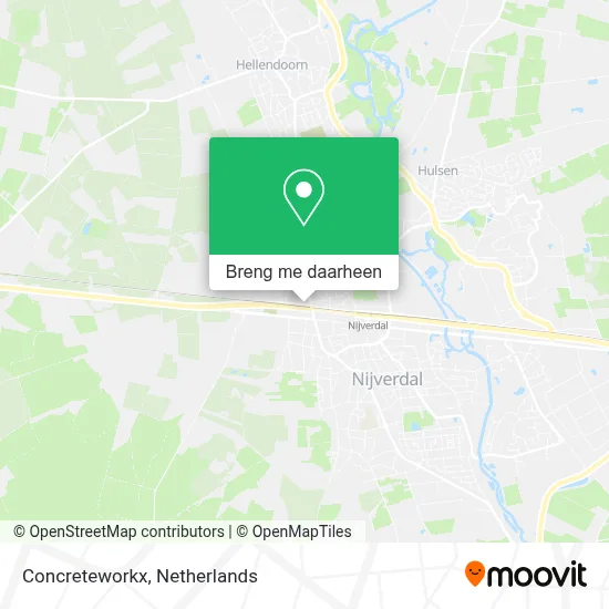 Concreteworkx kaart