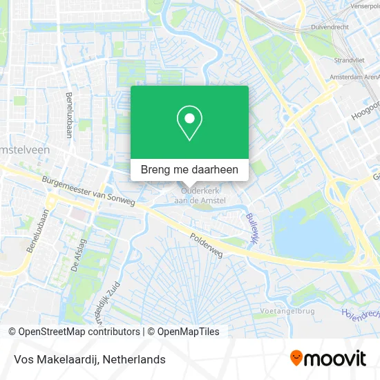 Vos Makelaardij kaart