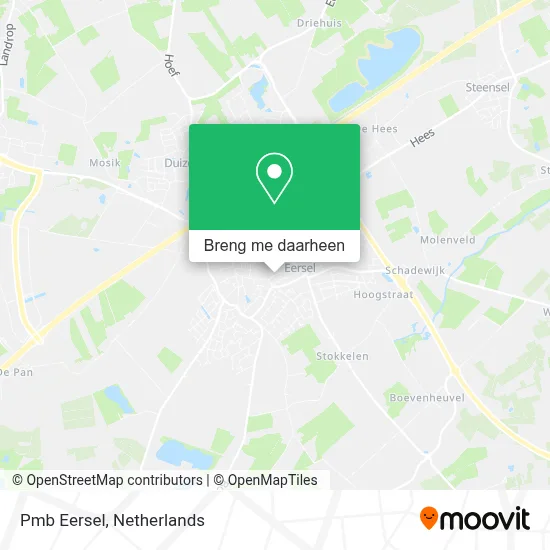 Pmb Eersel kaart