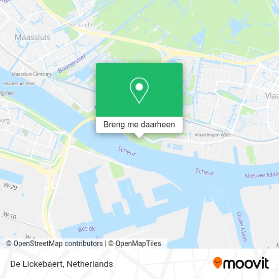 De Lickebaert kaart