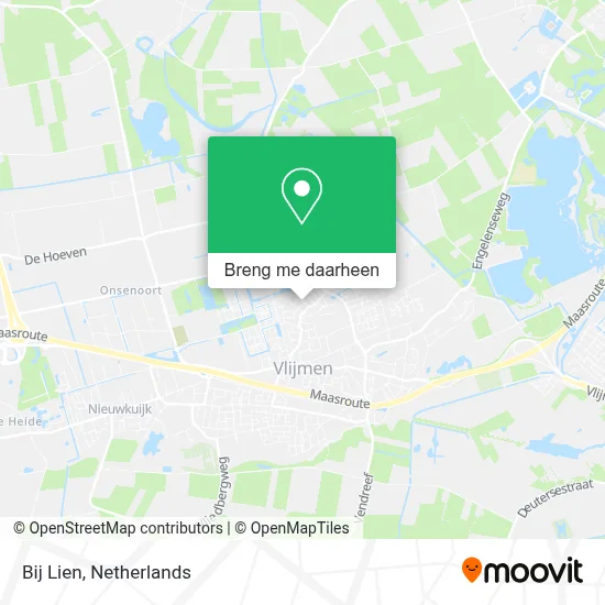Bij Lien kaart