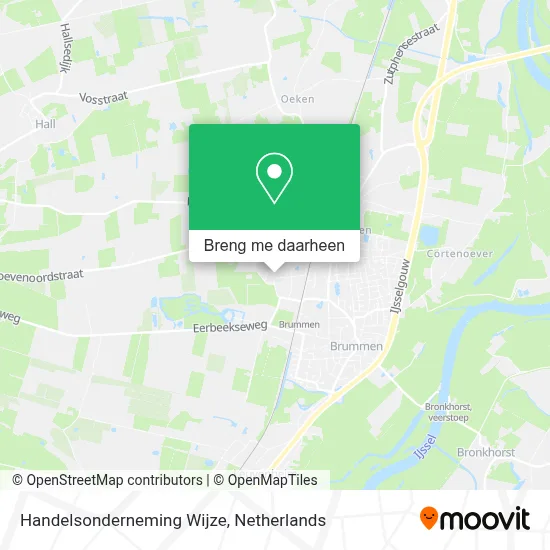 Handelsonderneming Wijze kaart